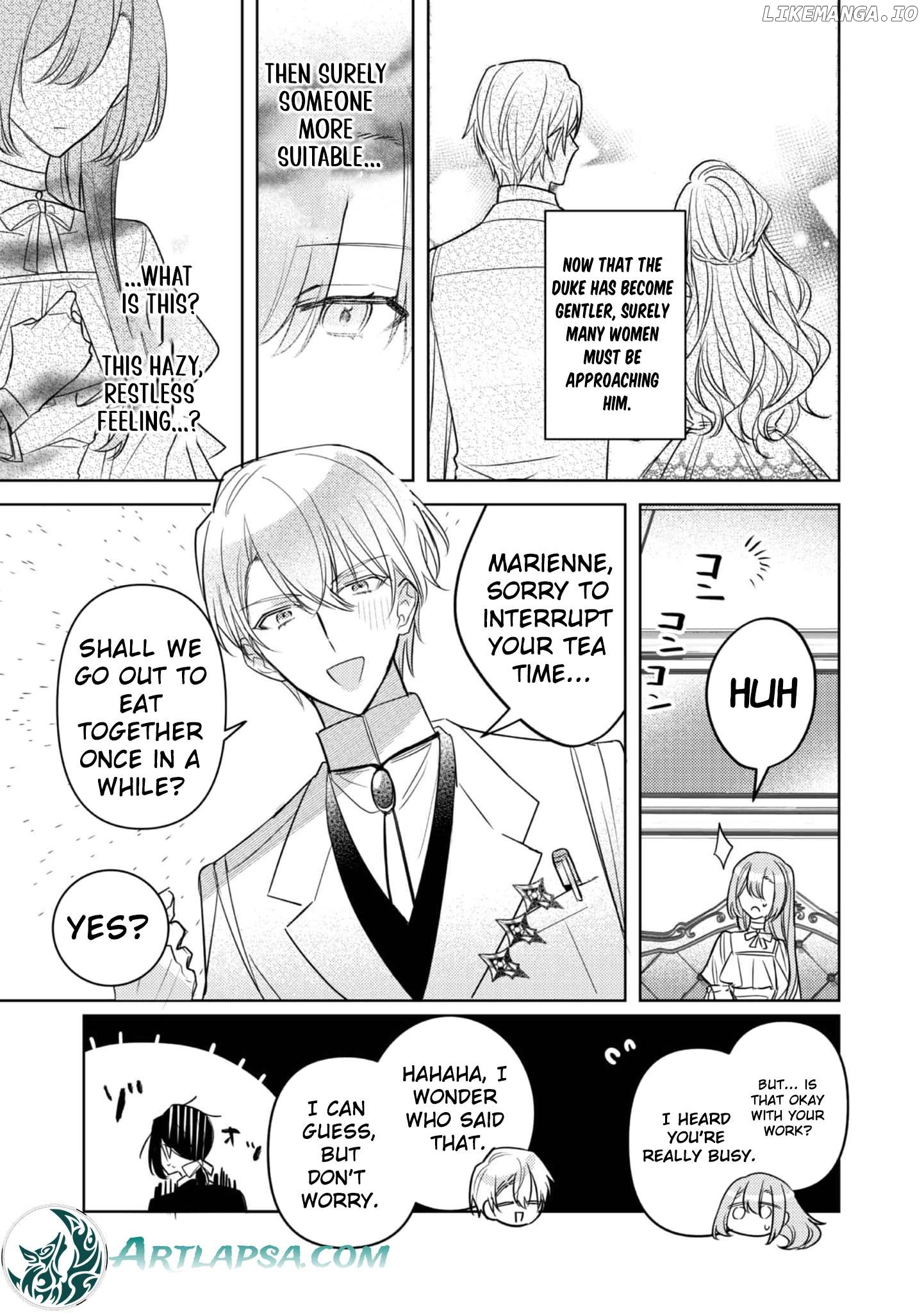 The Duke Who, Until Yesterday, Had Never Even Called My Name is Suddenly Doting on Me? Chapter 4 - page 17