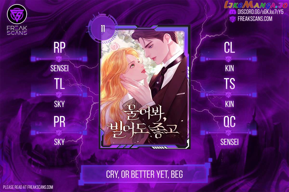 Cry, Even Better If You Beg Chapter 11 - page 1