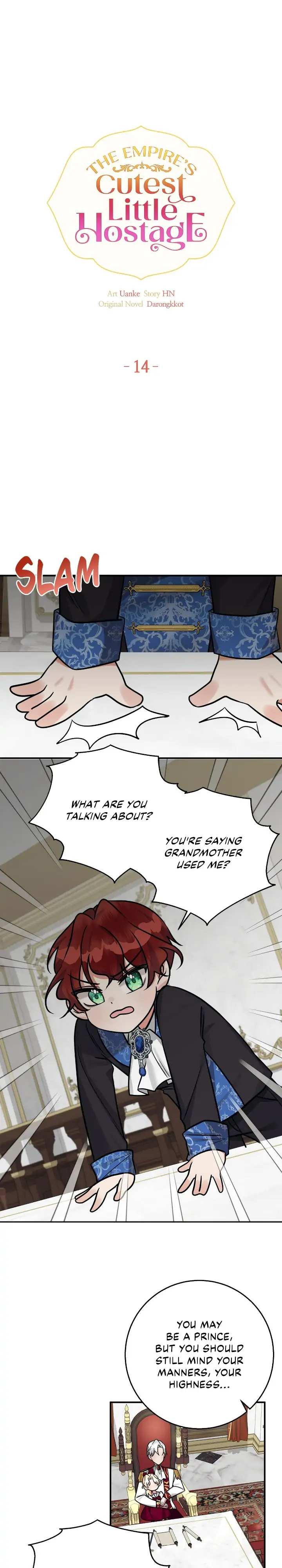 The Baby Hostage Is So Cute Chapter 14 - page 1