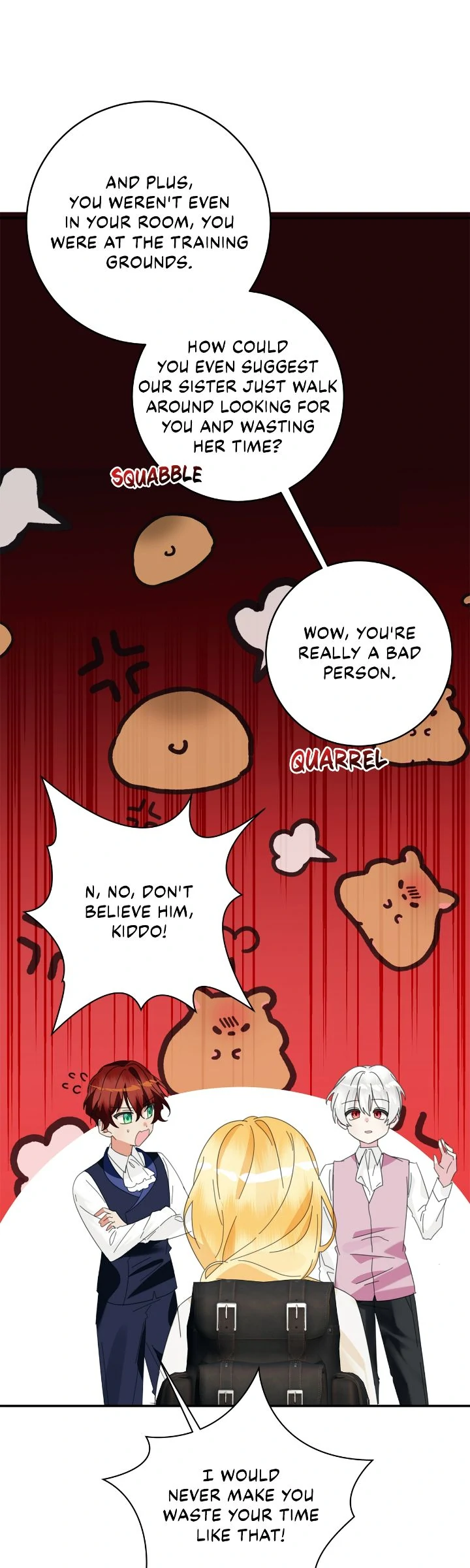 The Baby Hostage Is So Cute Chapter 86 - page 17