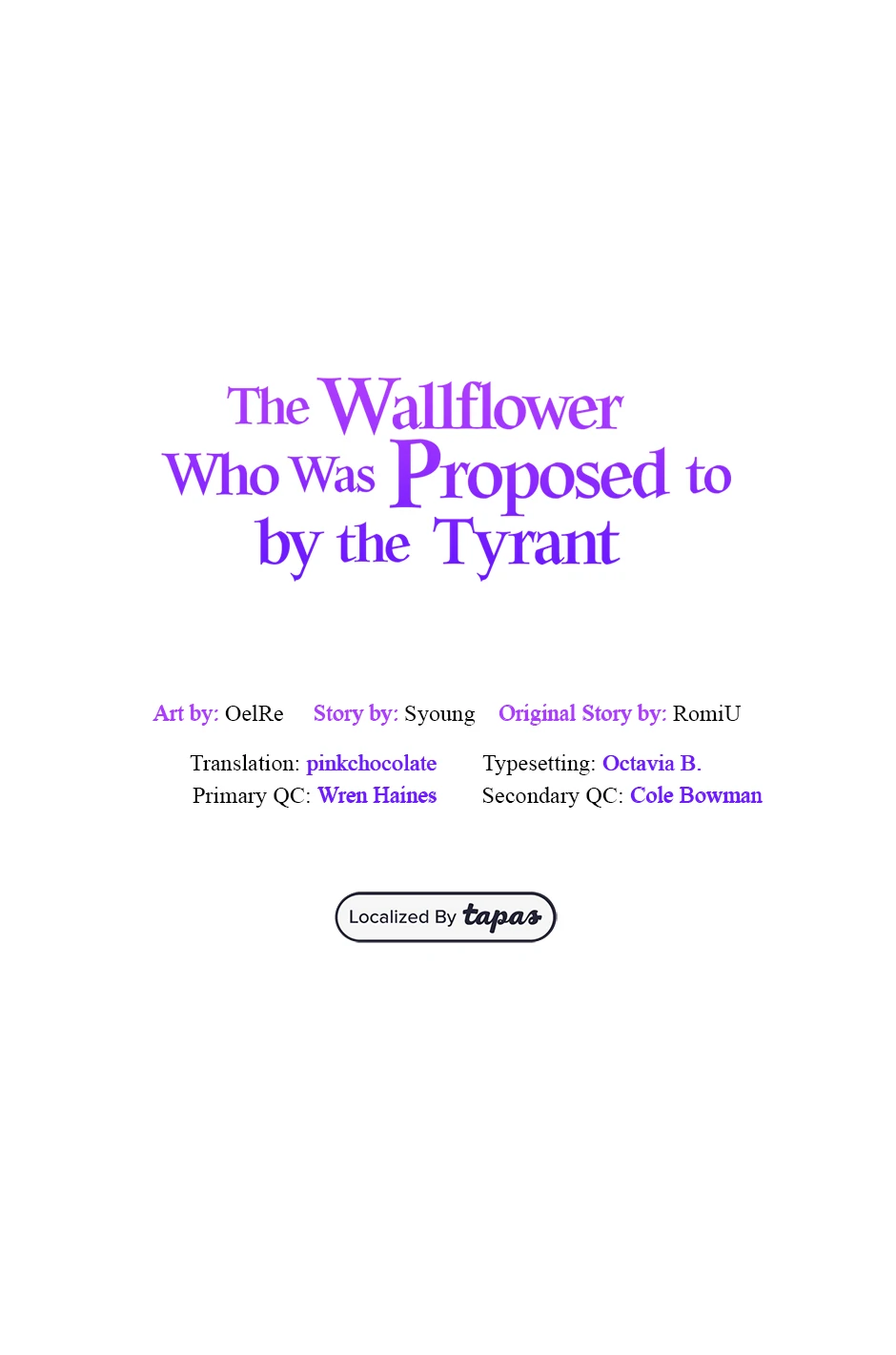 The Wallflower Who Was Proposed to by the Tyrant Chapter 29 - page 1