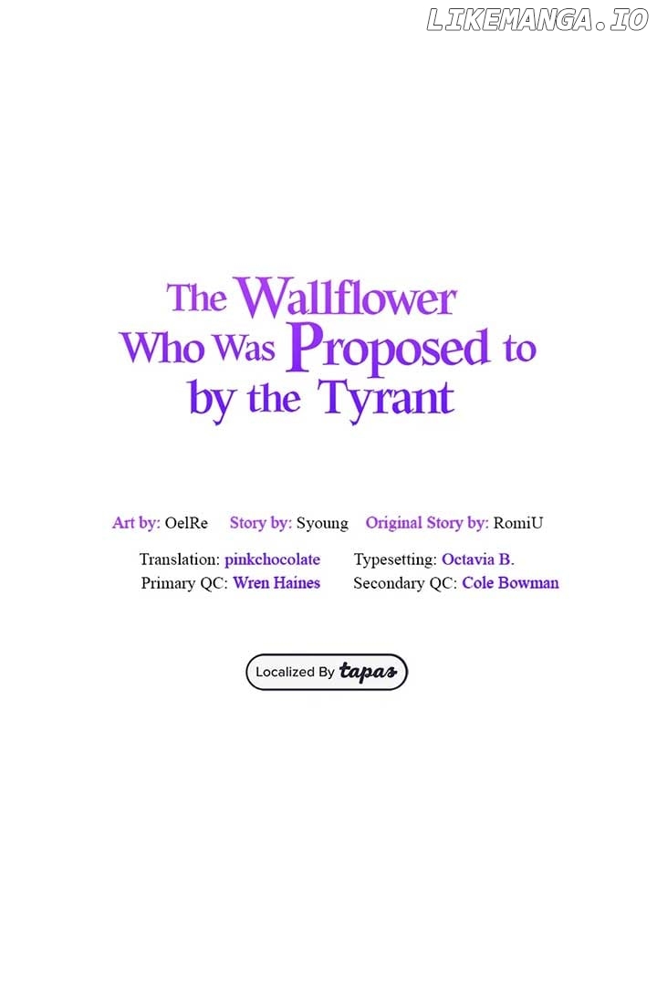 The Wallflower Who Was Proposed to by the Tyrant Chapter 34 - page 1
