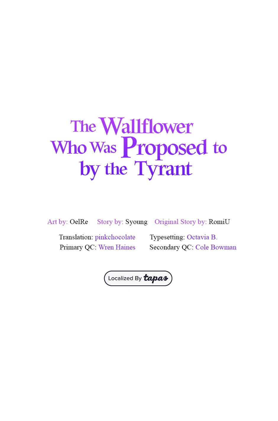 The Wallflower Who Was Proposed to by the Tyrant Chapter 48 - page 1