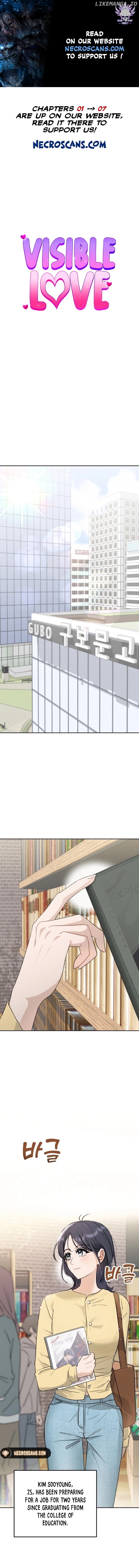 Visible Love Chapter 1 - page 1