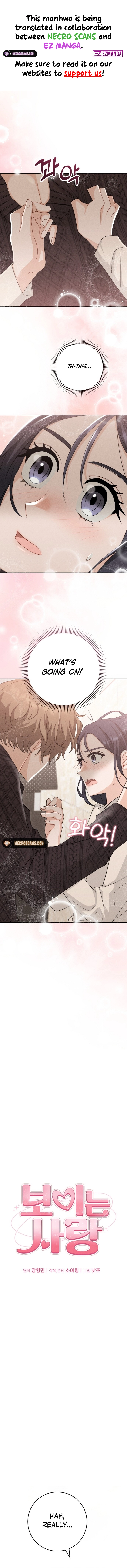 Visible Love Chapter 4 - page 1
