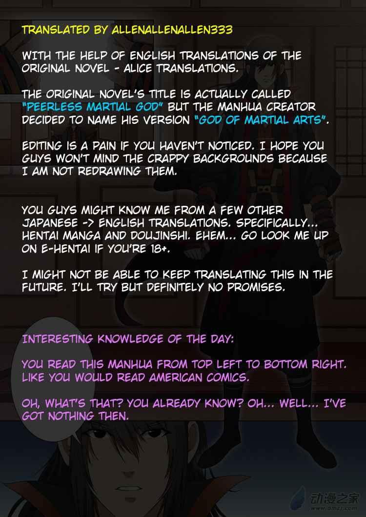 God of Martial Arts Chapter 1.2 - page 9