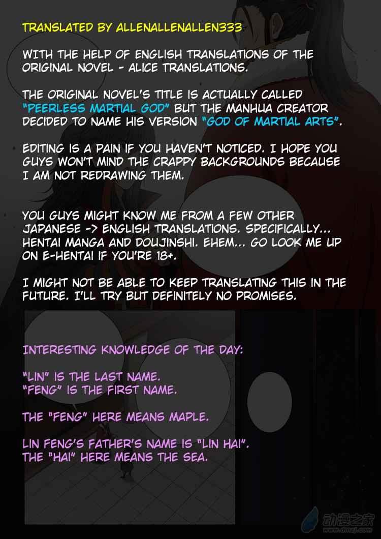 God of Martial Arts Chapter 1.3 - page 9