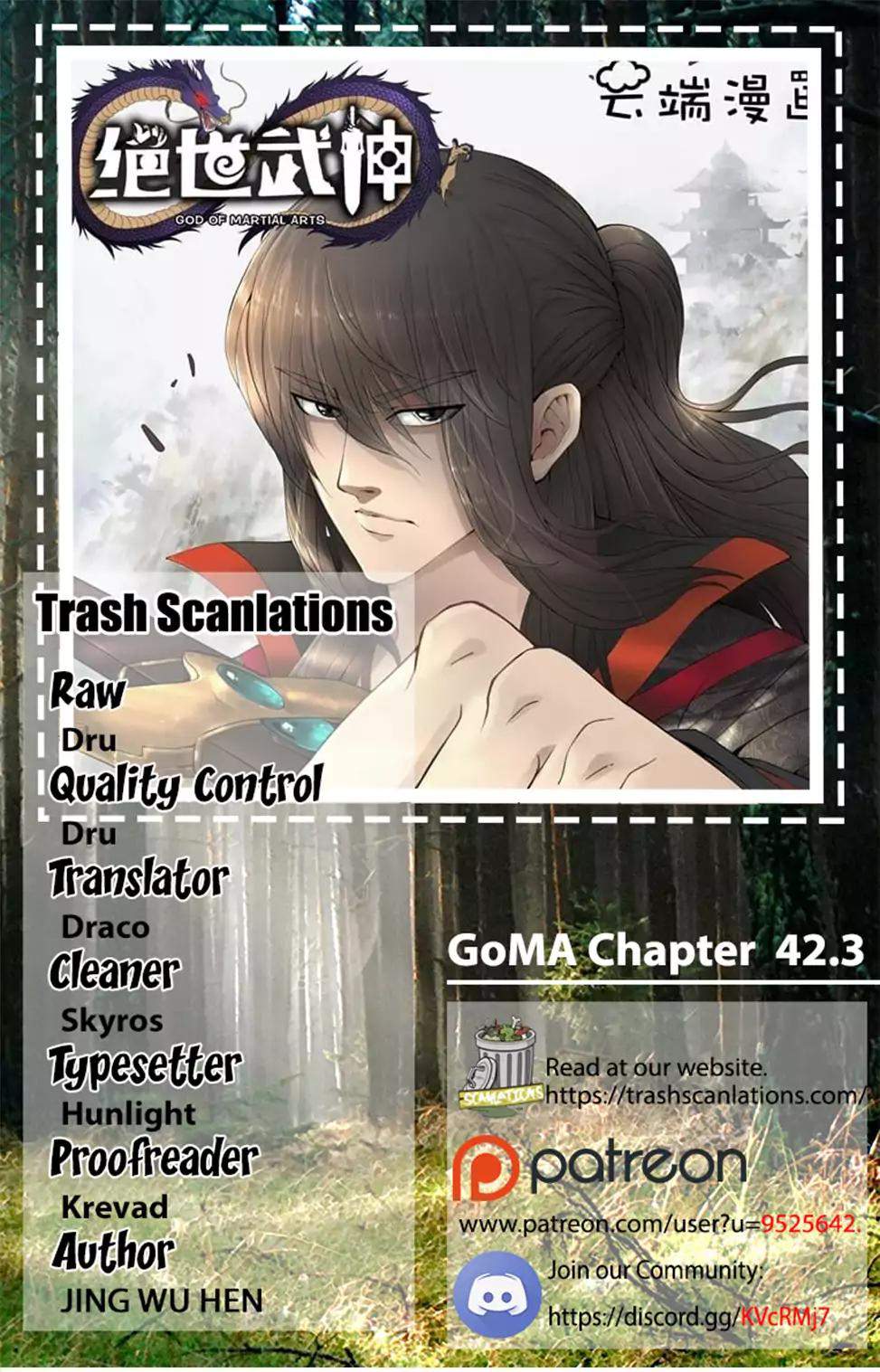 God of Martial Arts Chapter 43.3 - page 1