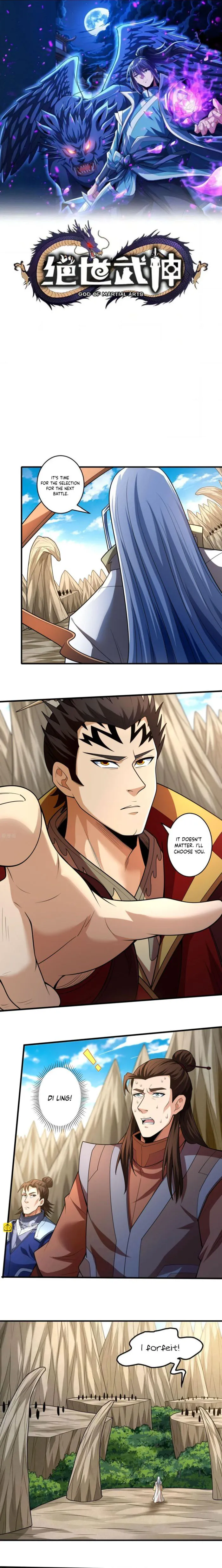 God of Martial Arts Chapter 785 - page 1