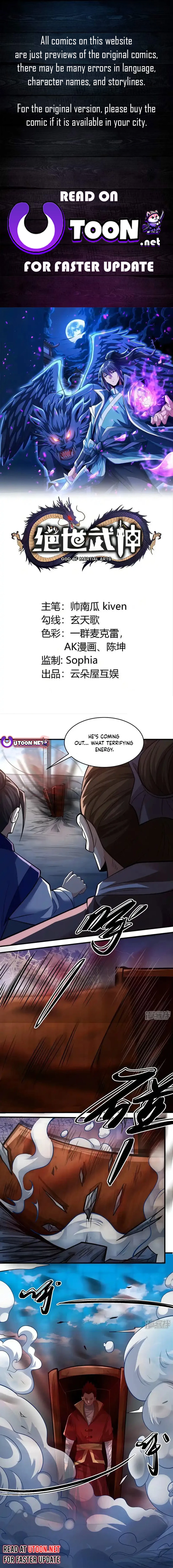 God of Martial Arts Chapter 727 - page 1