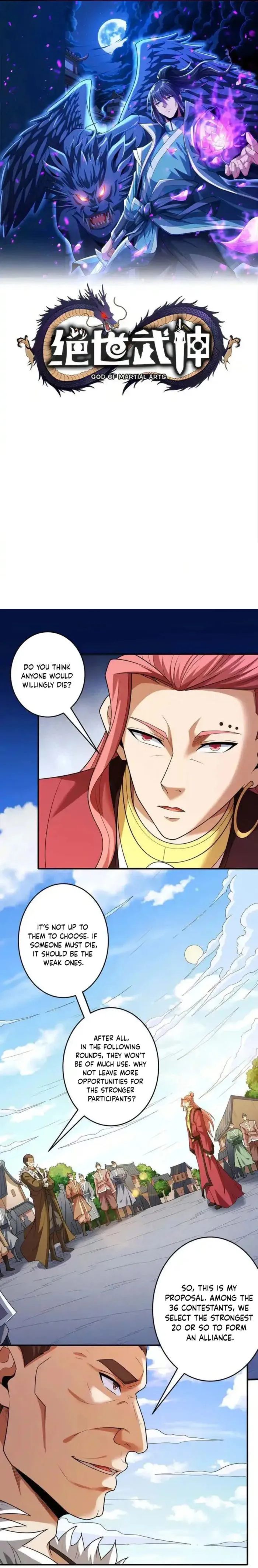 God of Martial Arts Chapter 735 - page 1