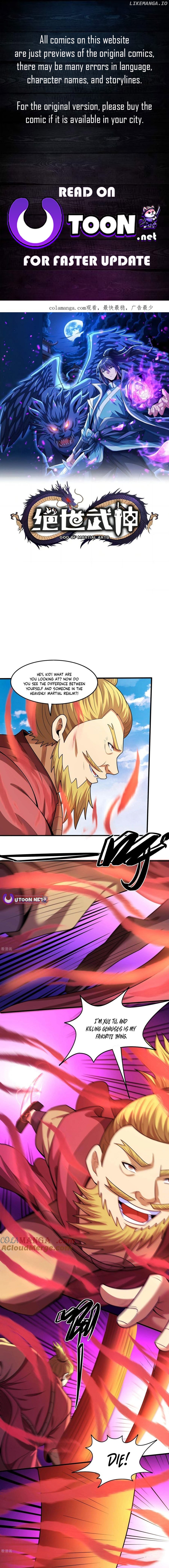 God of Martial Arts Chapter 839 - page 1