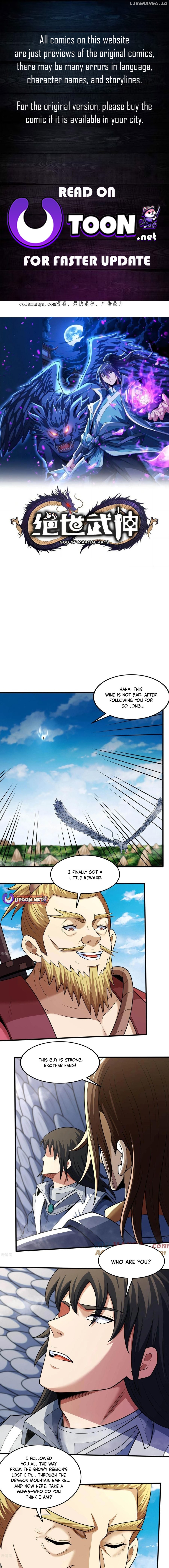 God of Martial Arts Chapter 838 - page 1