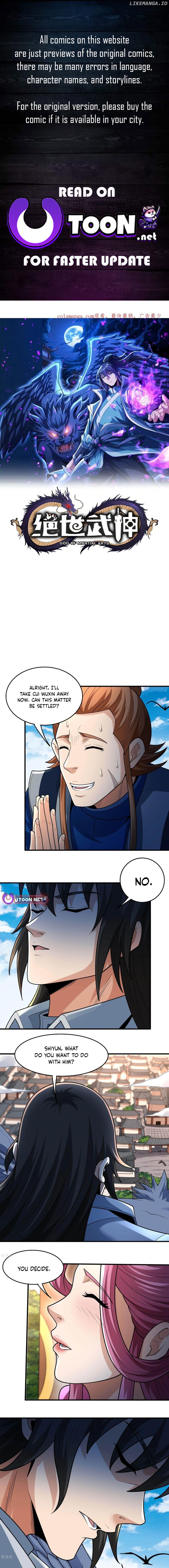 God of Martial Arts Chapter 837 - page 1