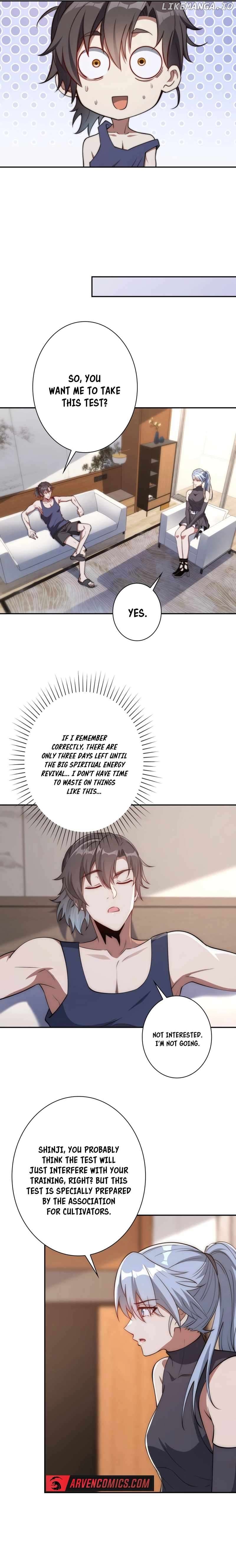 When I Reincarnated, I Stood at the Top with Supernatural Cheats. Chapter 7 - page 9
