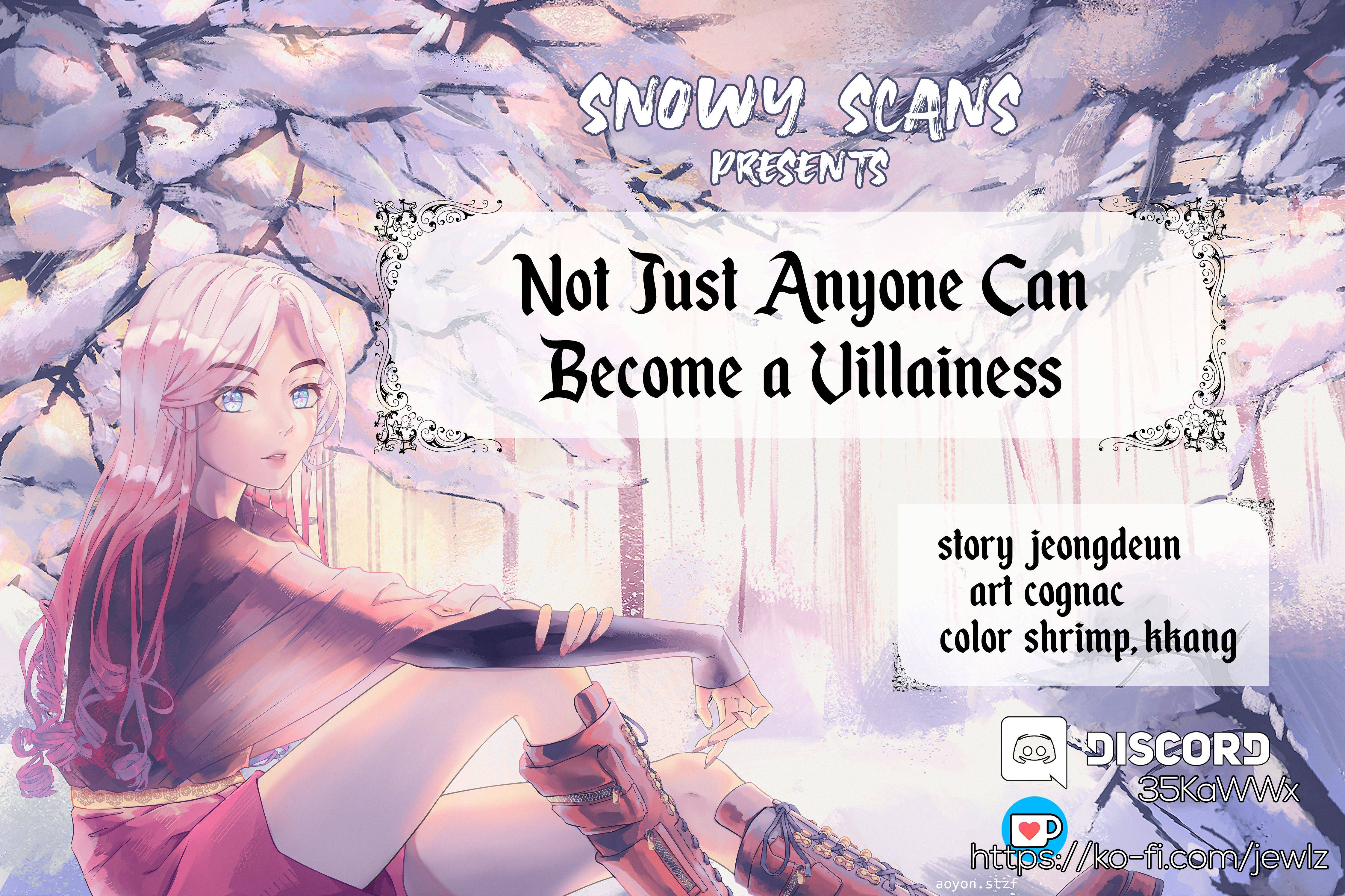 Anyone Can Become a Villainess chapter 29 - page 1