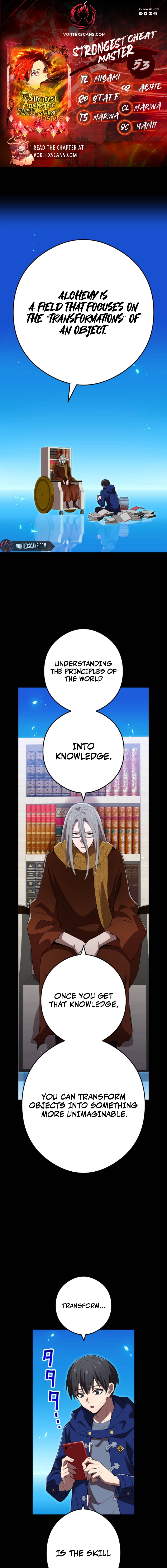 I am the strongest awakeners, recognized by all of the world’s cheat masters Chapter 53 - page 1