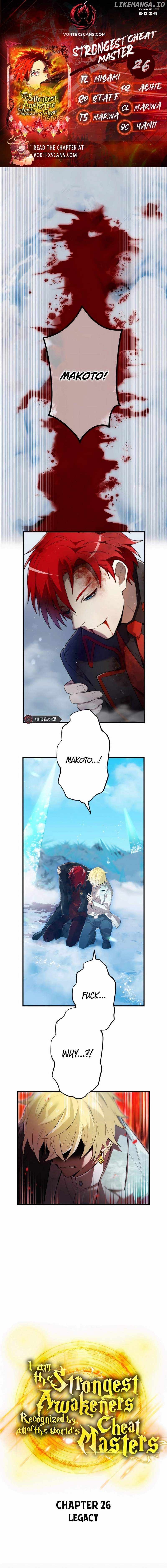 I am the strongest awakeners, recognized by all of the world’s cheat masters Chapter 26 - page 1