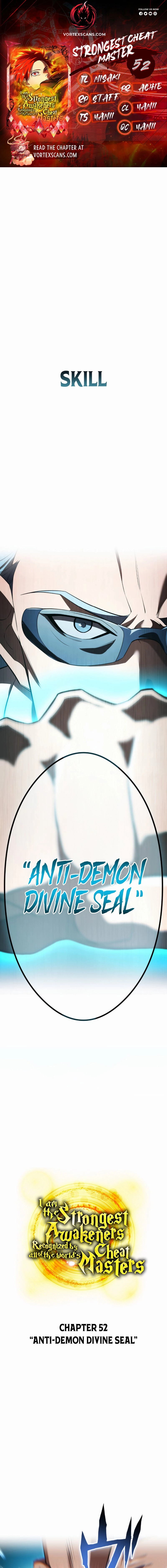 I am the strongest awakeners, recognized by all of the world’s cheat masters Chapter 52 - page 1