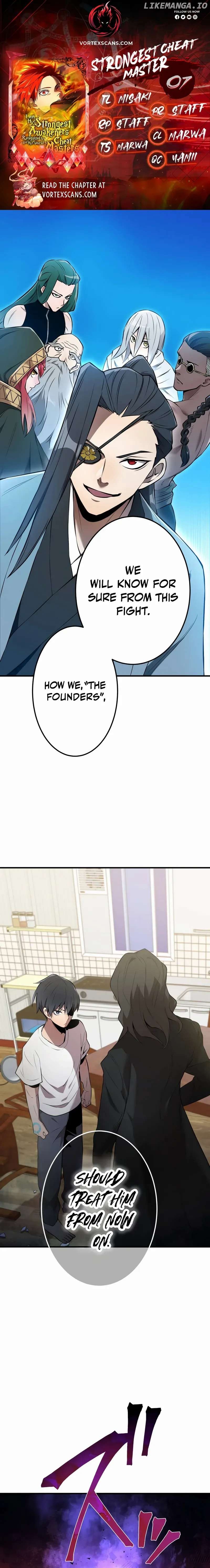 I am the strongest awakeners, recognized by all of the world’s cheat masters Chapter 7 - page 1