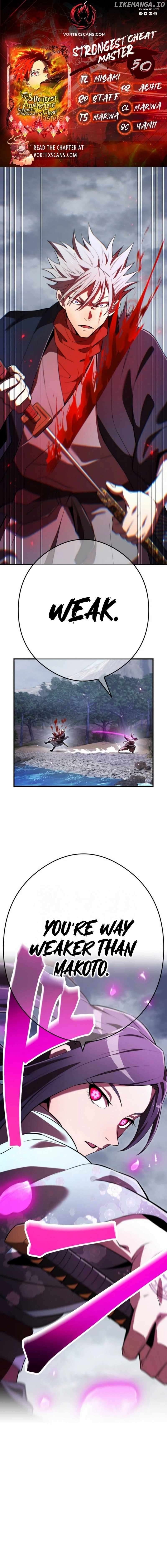 I am the strongest awakeners, recognized by all of the world’s cheat masters Chapter 50 - page 1