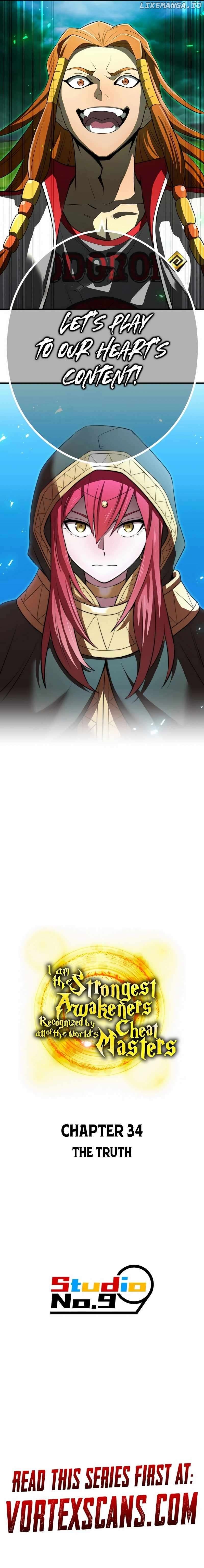 I am the strongest awakeners, recognized by all of the world’s cheat masters Chapter 34 - page 26