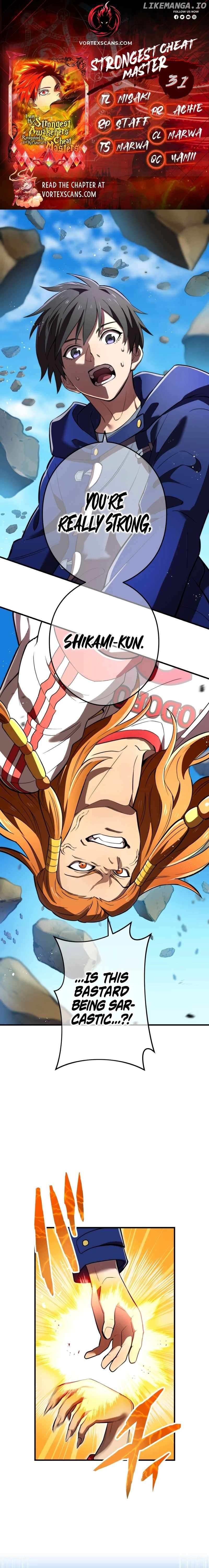 I am the strongest awakeners, recognized by all of the world’s cheat masters Chapter 31 - page 1