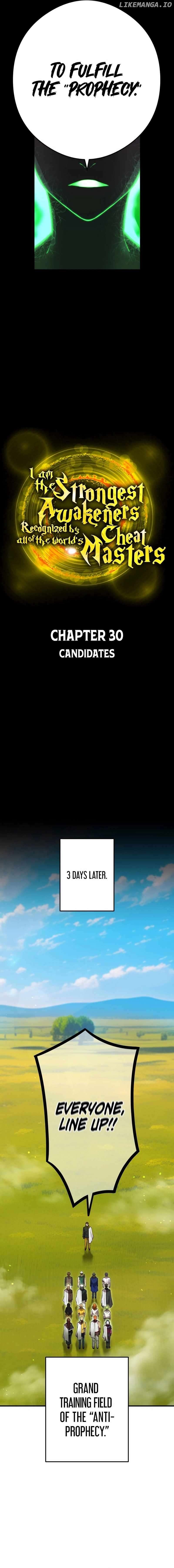 I am the strongest awakeners, recognized by all of the world’s cheat masters Chapter 30 - page 3