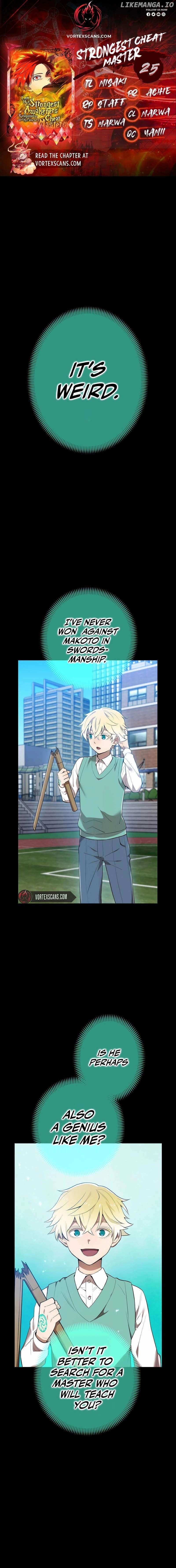 I am the strongest awakeners, recognized by all of the world’s cheat masters Chapter 25 - page 1