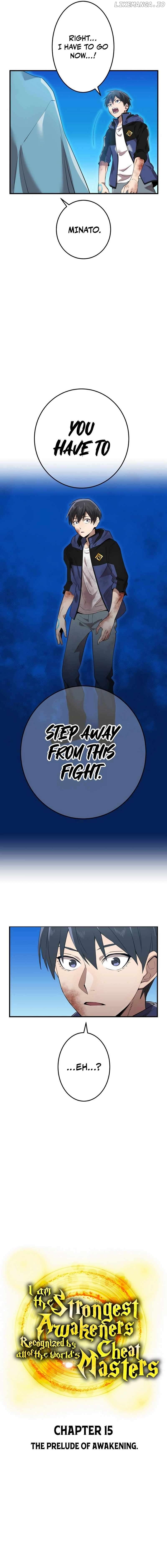 I am the strongest awakeners, recognized by all of the world’s cheat masters Chapter 15 - page 8