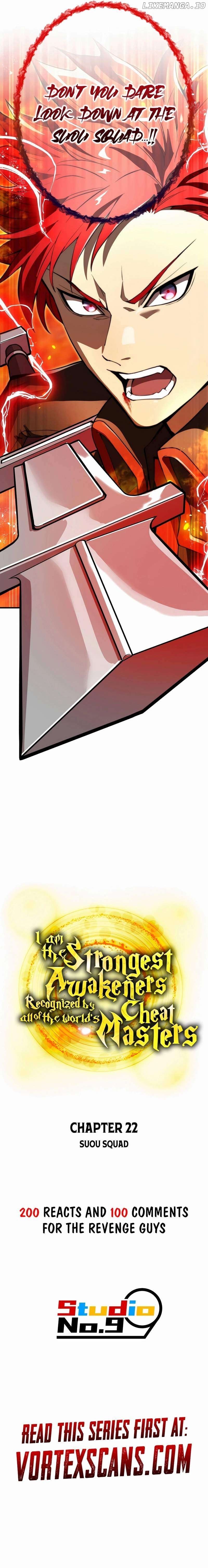I am the strongest awakeners, recognized by all of the world’s cheat masters Chapter 22 - page 31