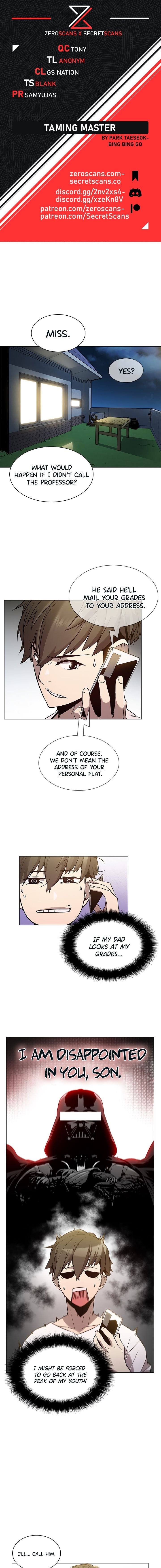 Taming Master chapter 6 - page 1
