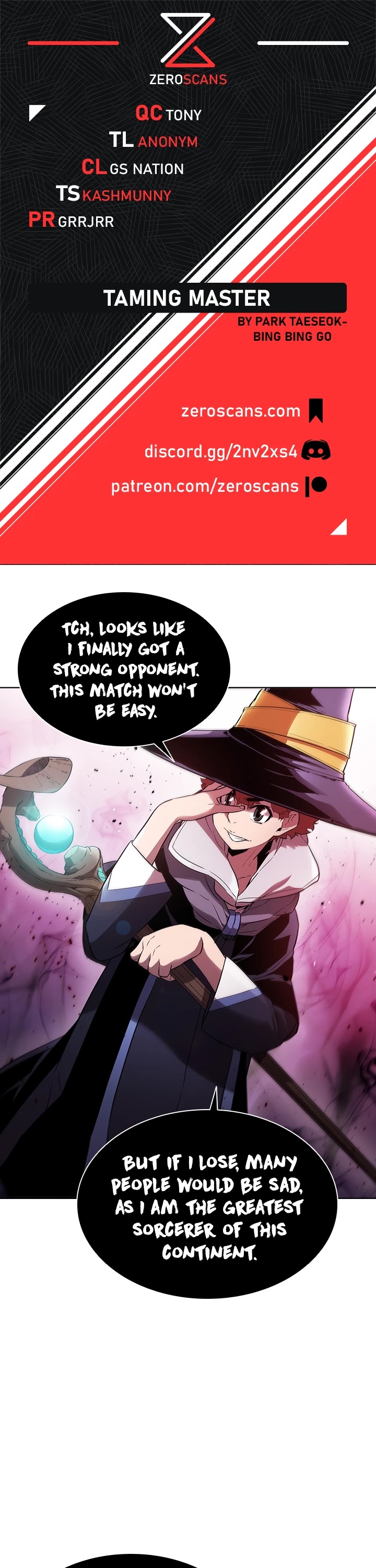 Taming Master chapter 31 - page 1