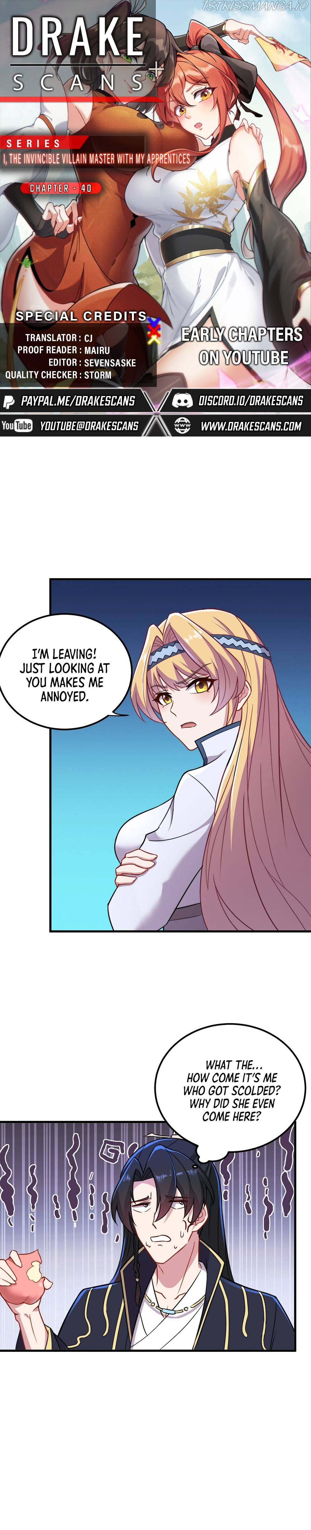 I, The Invincible Villain Master With My Apprentices chapter 40 - page 1