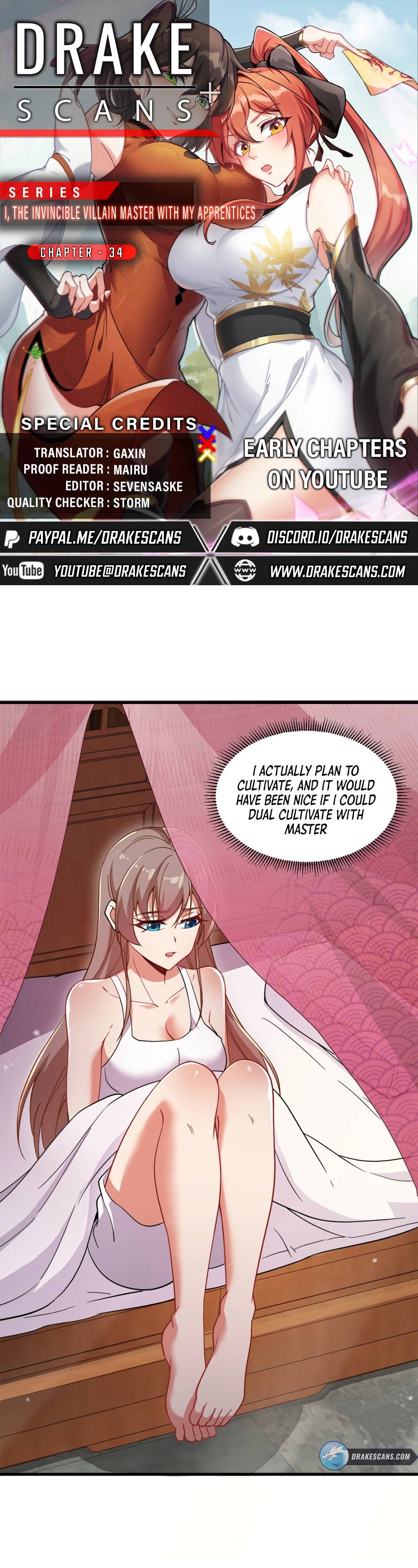 I, The Invincible Villain Master With My Apprentices chapter 34 - page 1