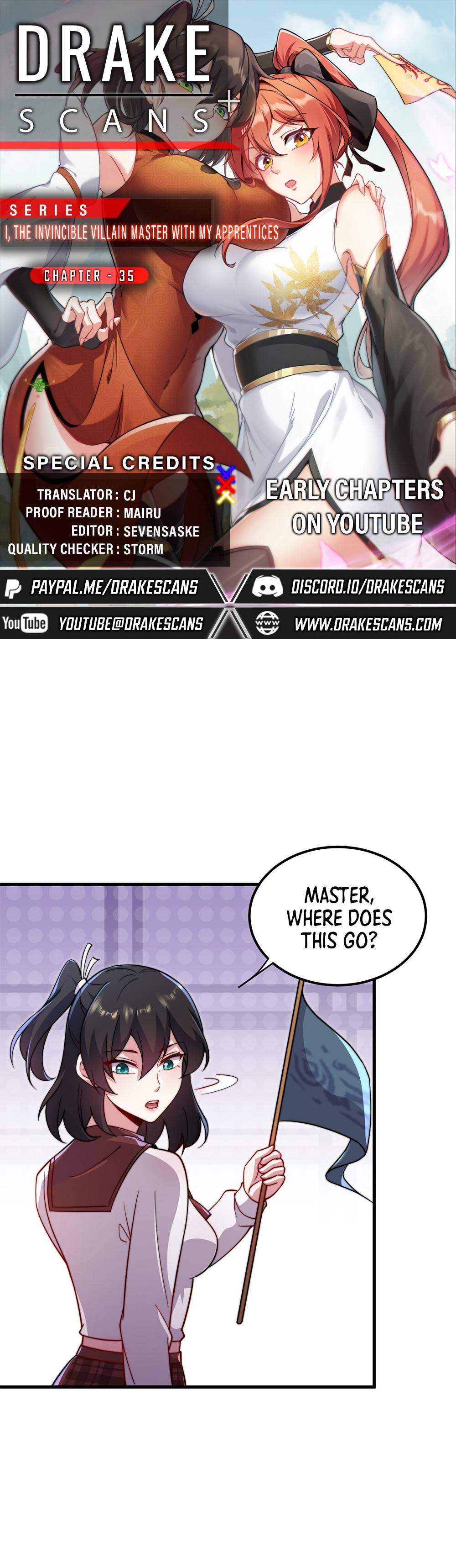I, The Invincible Villain Master With My Apprentices chapter 35 - page 1