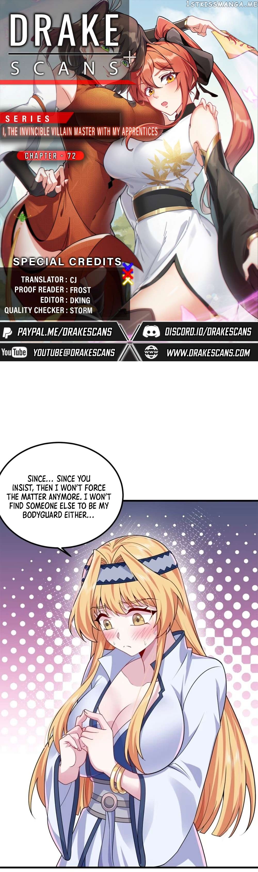 I, The Invincible Villain Master With My Apprentices Chapter 72 - page 1