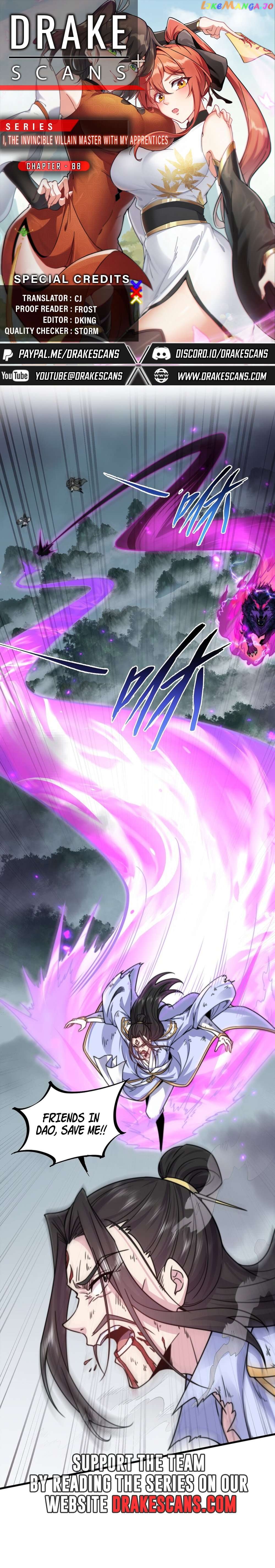I, The Invincible Villain Master With My Apprentices Chapter 88 - page 1