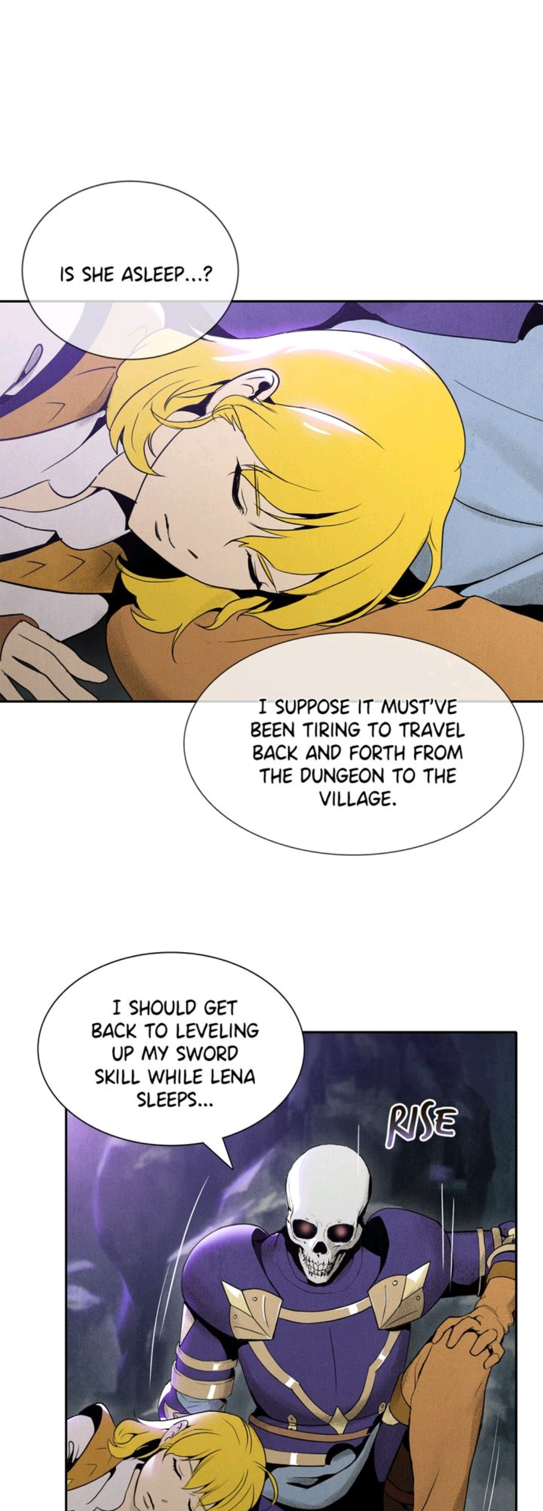 The Skeleton Soldier Failed to Defend the Dungeon Chapter 8 - page 21