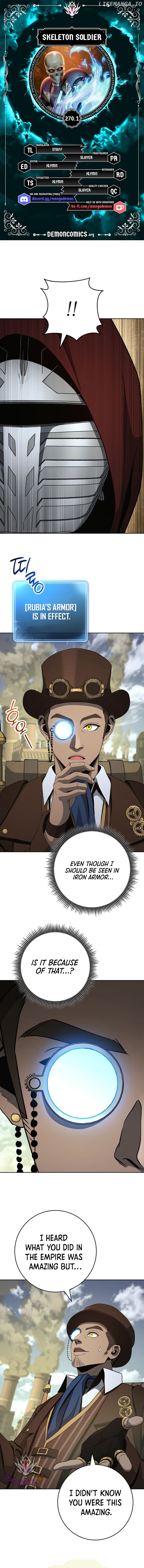 The Skeleton Soldier Failed to Defend the Dungeon Chapter 270.1 - page 1