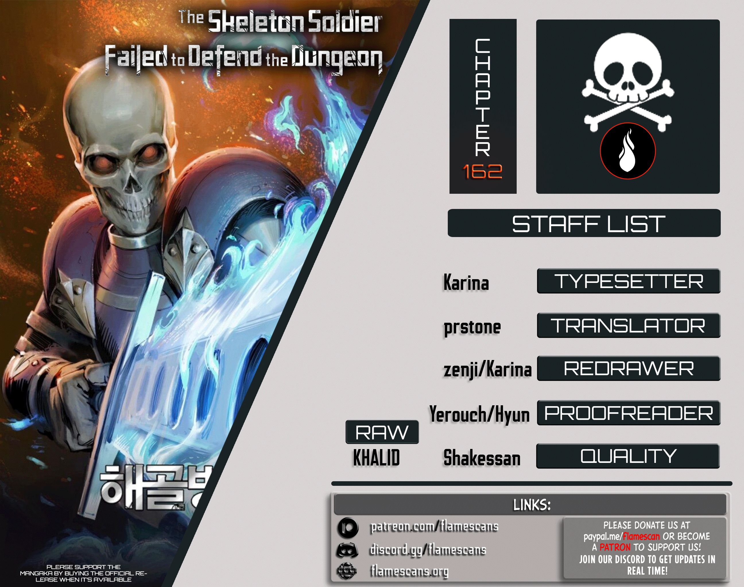 The Skeleton Soldier Failed to Defend the Dungeon Chapter 162 - page 1