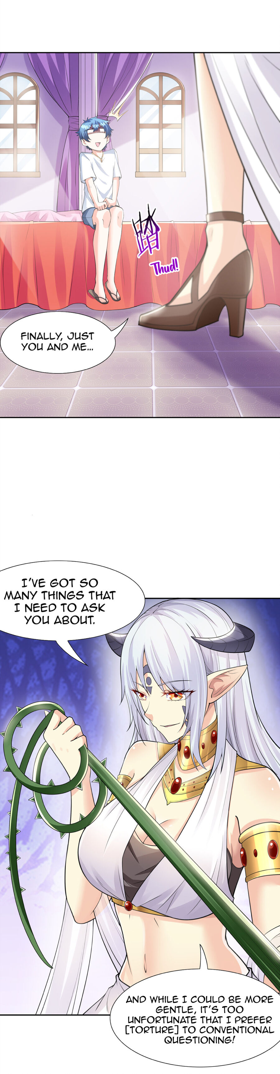 My Harem Is Entirely Female Demon Villains chapter 8 - page 4