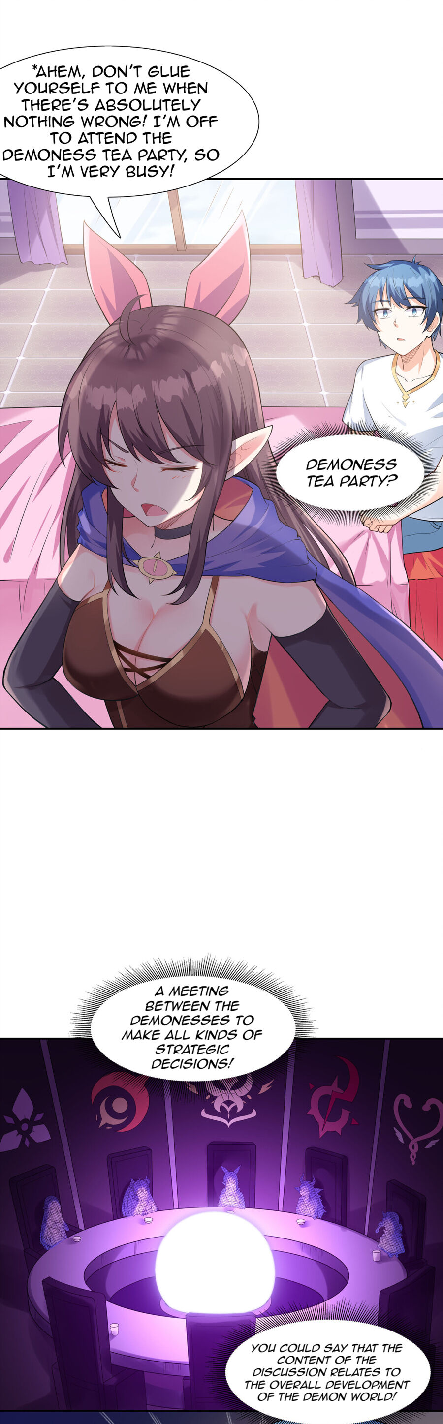 My Harem Is Entirely Female Demon Villains chapter 7 - page 21