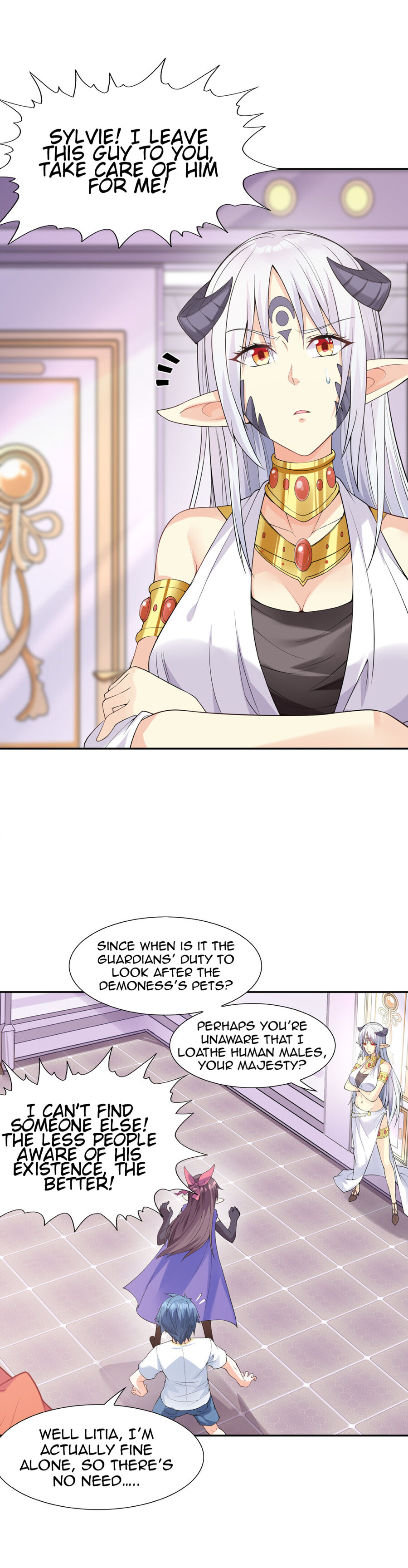 My Harem Is Entirely Female Demon Villains chapter 7 - page 26