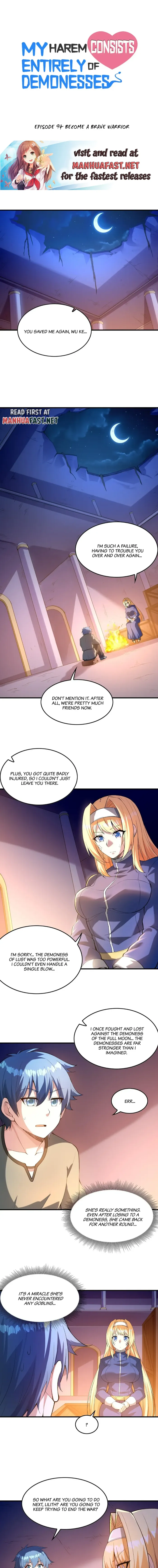 My Harem Is Entirely Female Demon Villains Chapter 94 - page 1