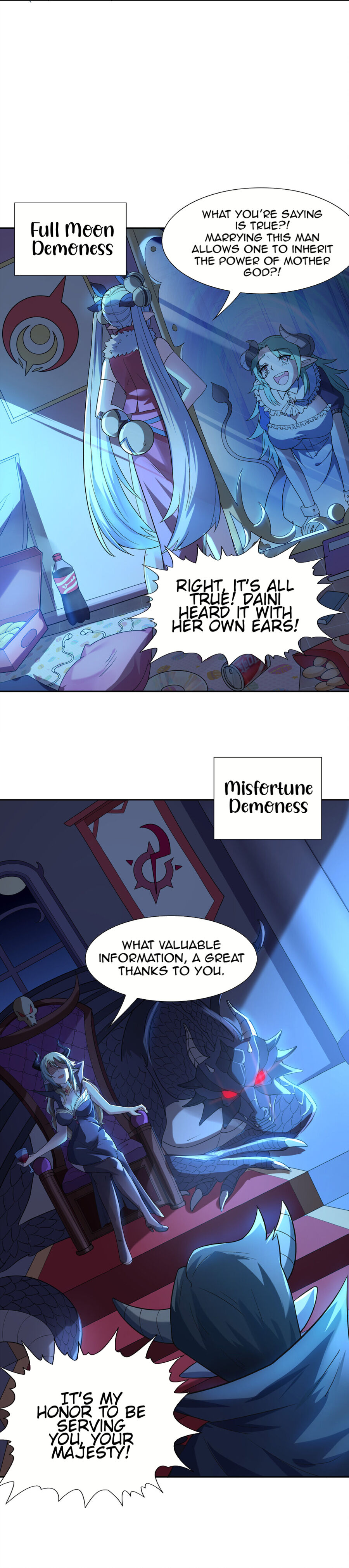 My Harem Is Entirely Female Demon Villains chapter 3 - page 28