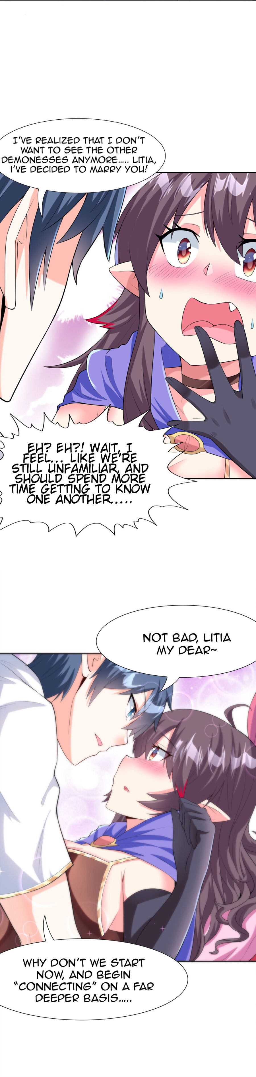 My Harem Is Entirely Female Demon Villains chapter 3 - page 5