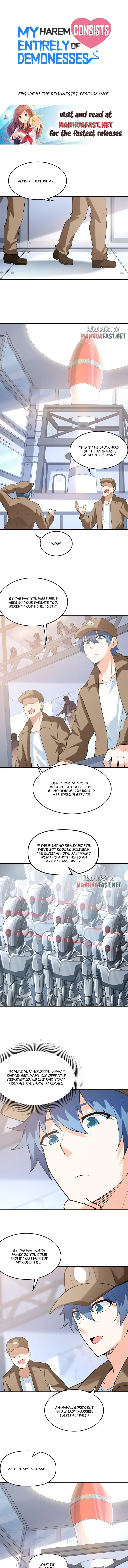 My Harem Is Entirely Female Demon Villains Chapter 91 - page 1