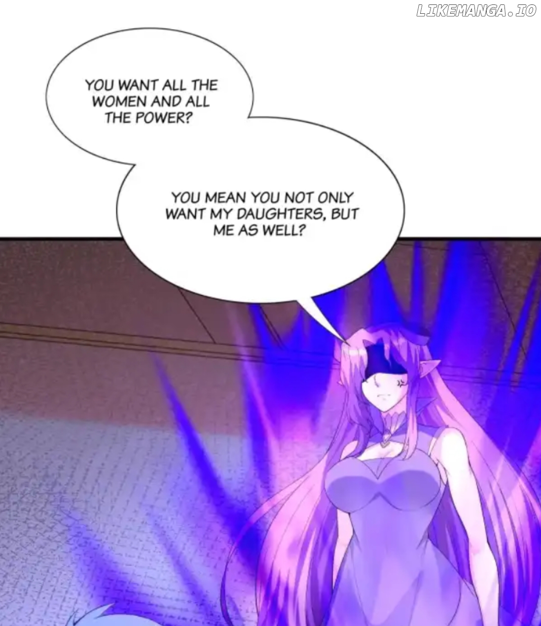 My Harem Is Entirely Female Demon Villains Chapter 117 - page 2