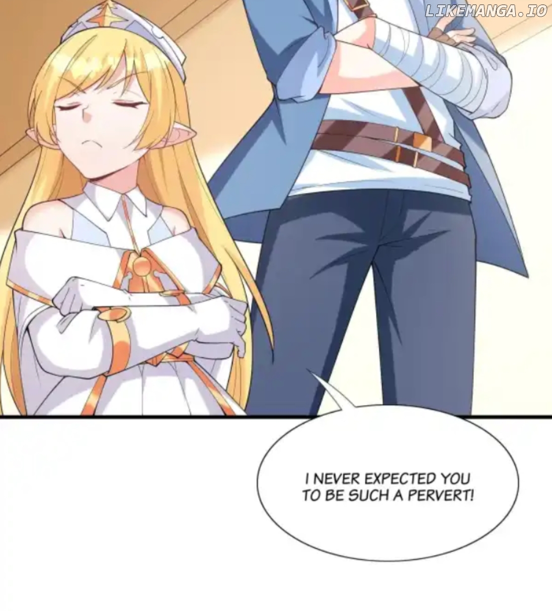 My Harem Is Entirely Female Demon Villains Chapter 117 - page 54